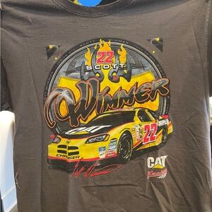 Grey Vintage NASCAR Graphic T-Shirt